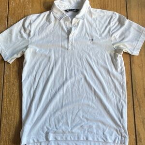 Travis Mathew Classic White Polo Shirt